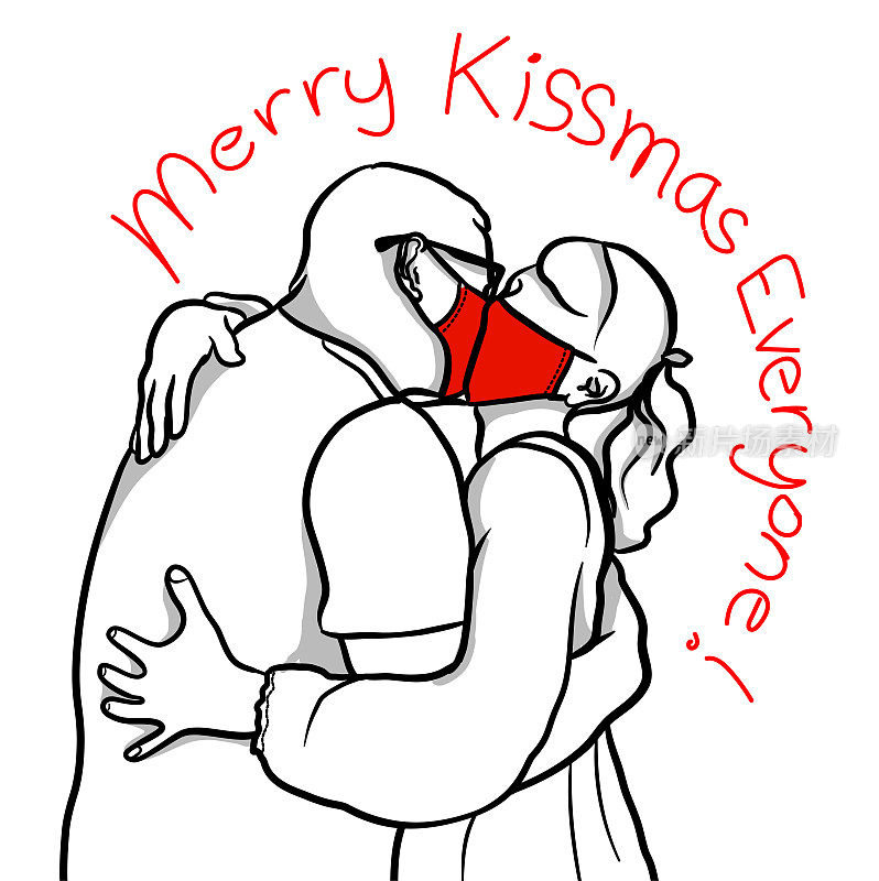 Merry Kissmas医用口罩